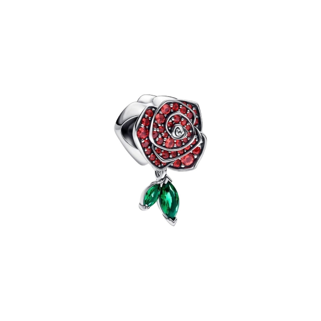 Charm Rosa Floreciente Full Zirconias