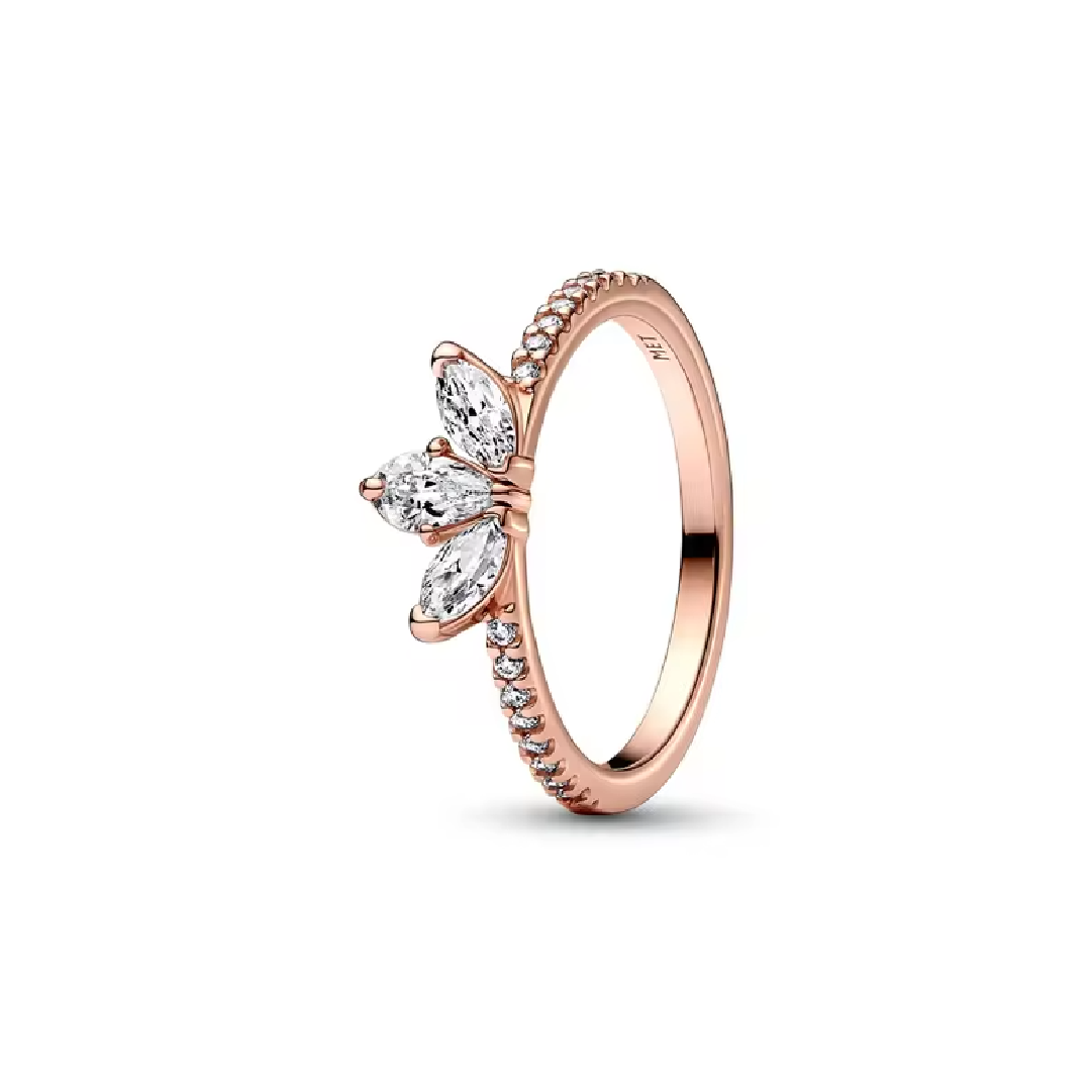 Anillo Flor de Loto Oro Rosa
