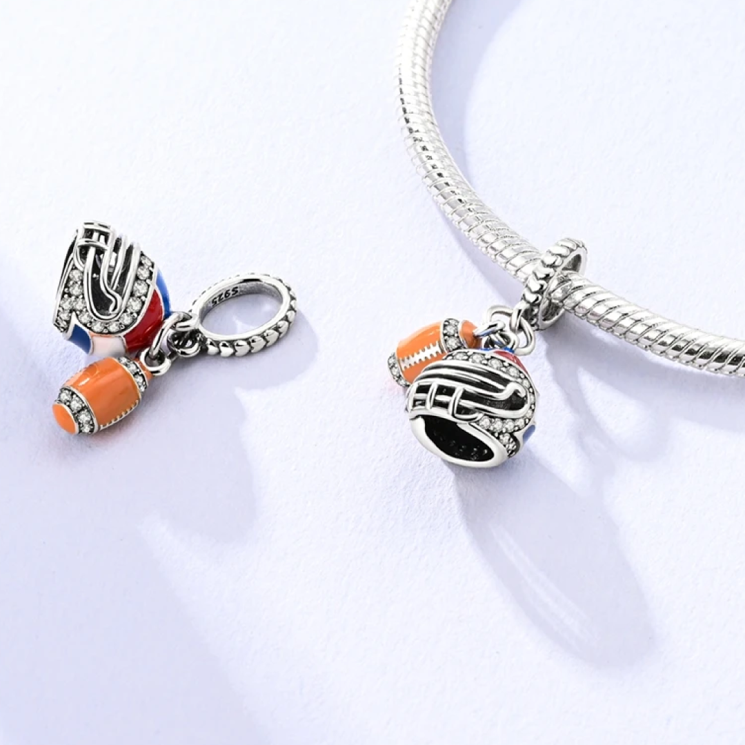 Charm Football Americano Casco