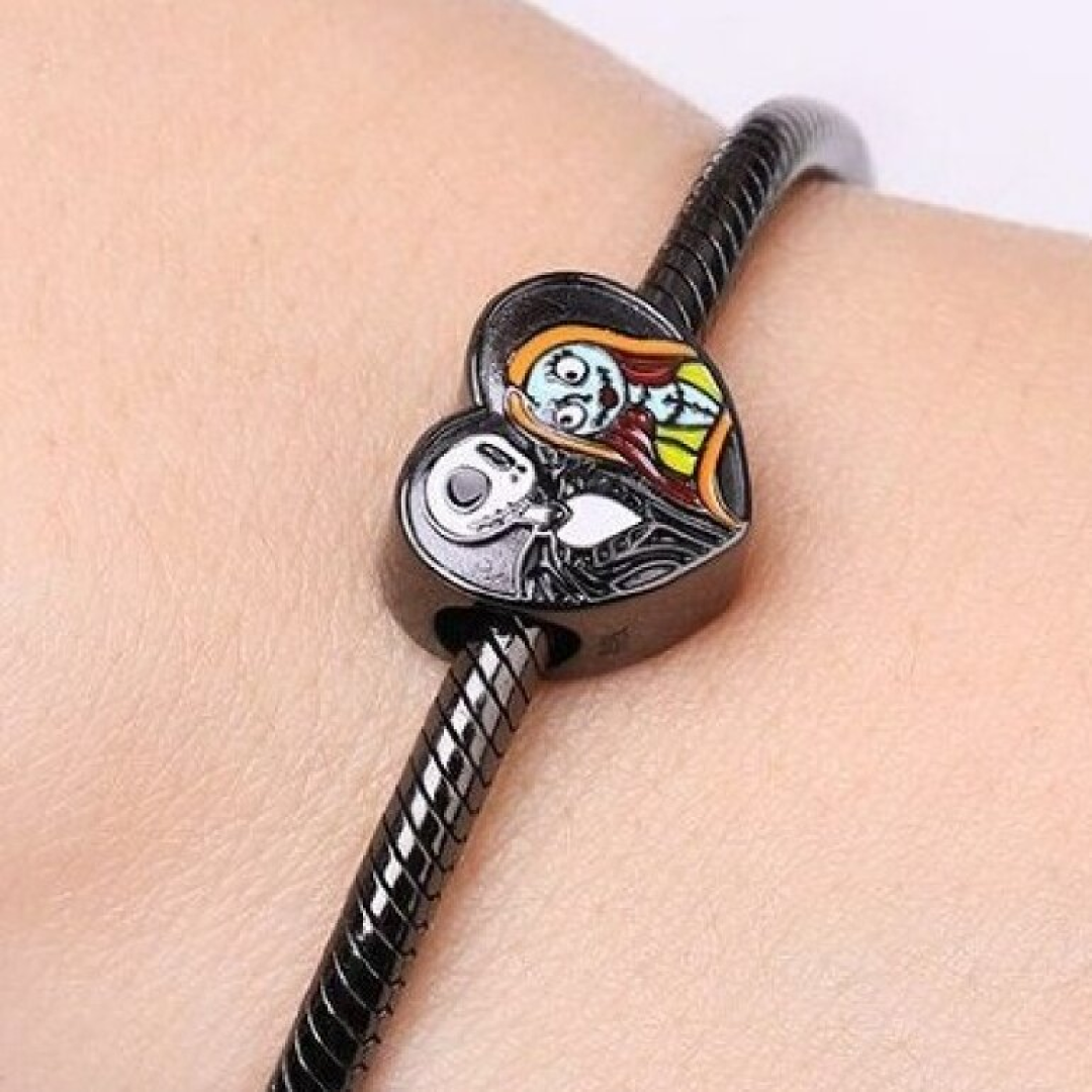 Charm Corazón Jack Sally