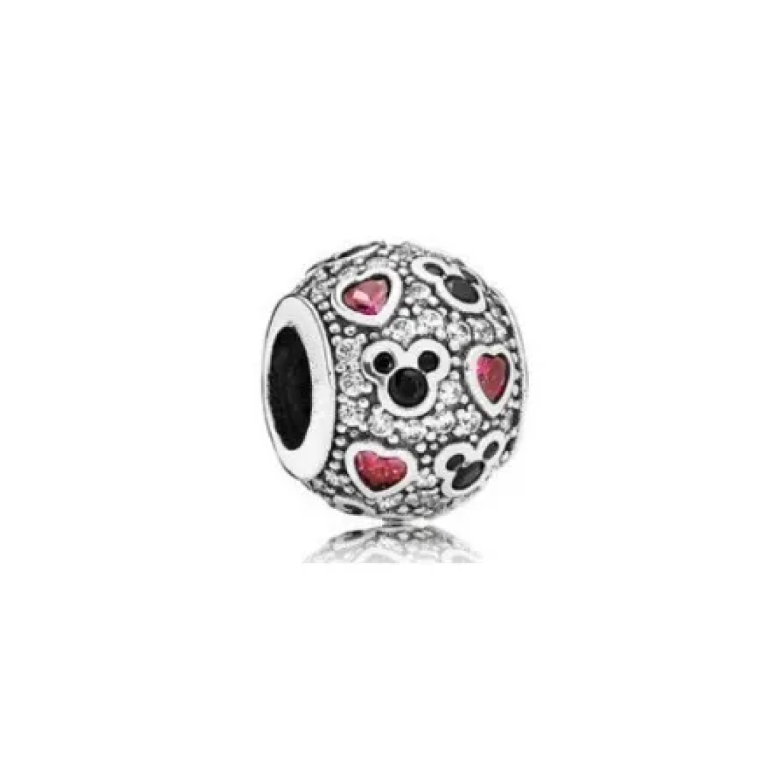 Charm Esfera MM Zirconias Corazones