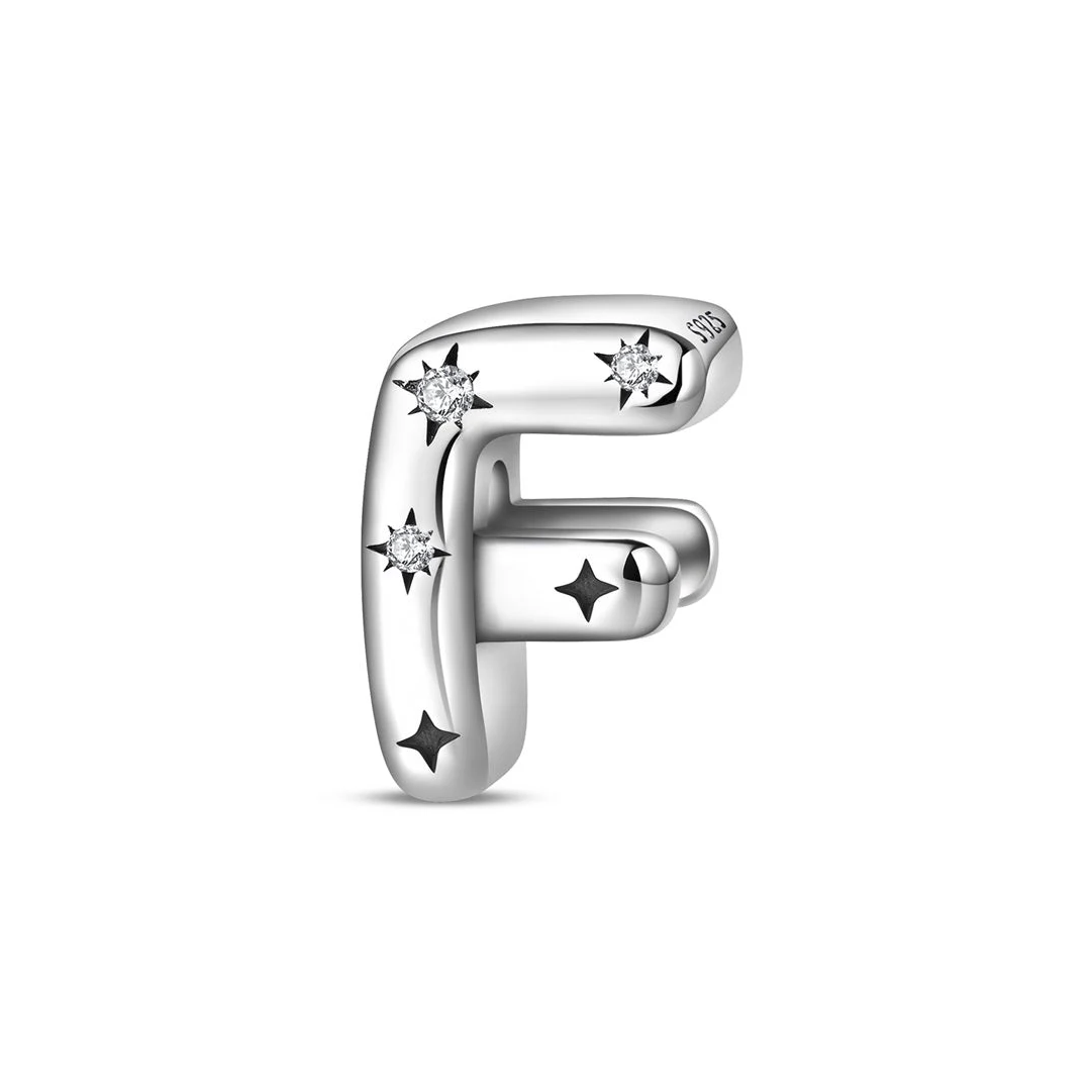 Charm Letra Estrellas