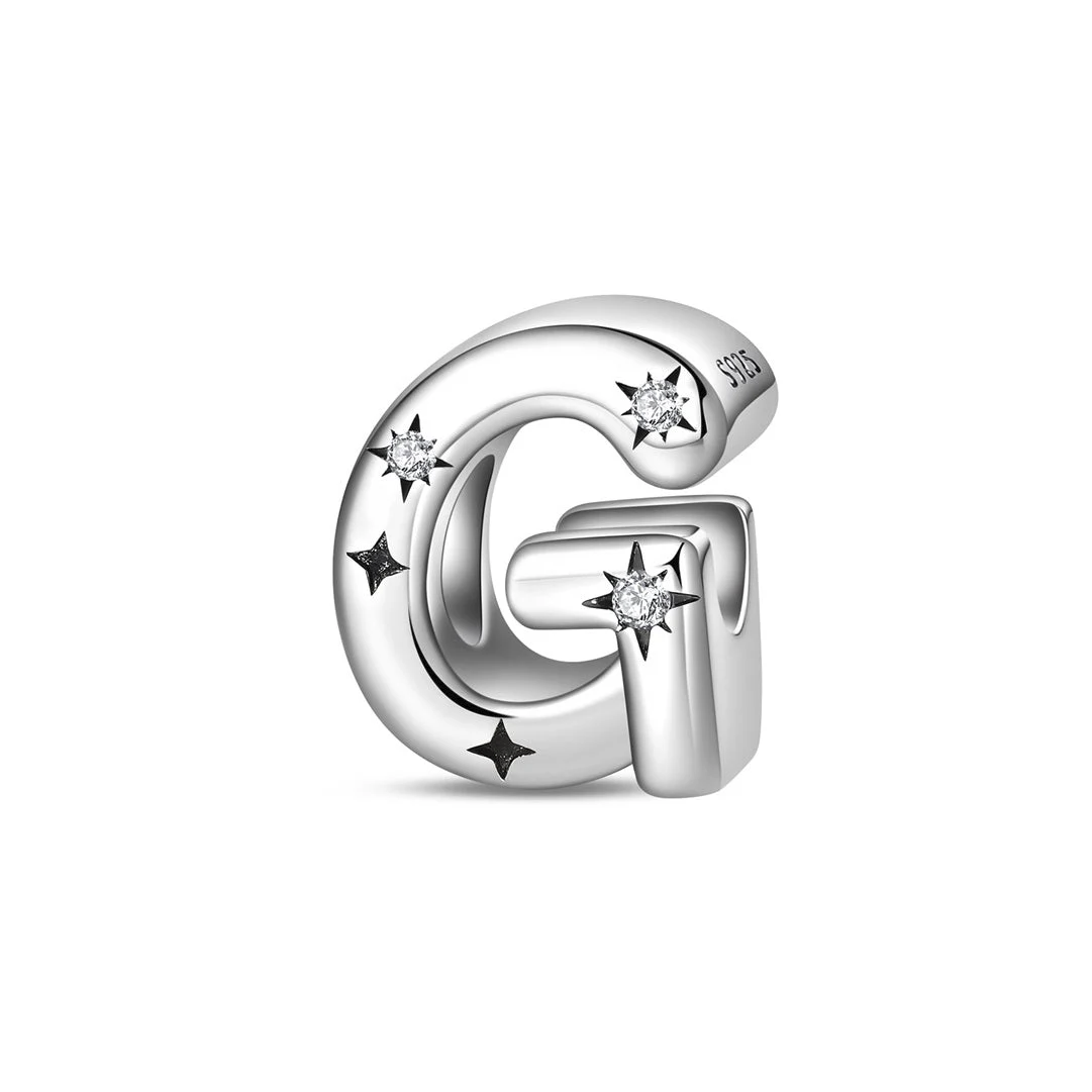 Charm Letra Estrellas