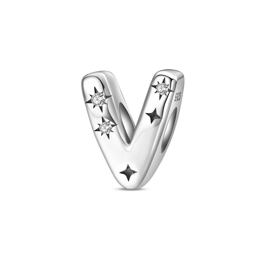 Charm Letra Estrellas