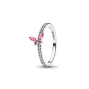 Anillo Mariposa Rosa