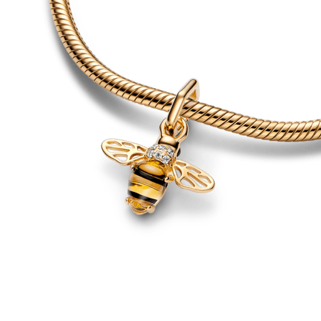 Charm Abeja Dorada
