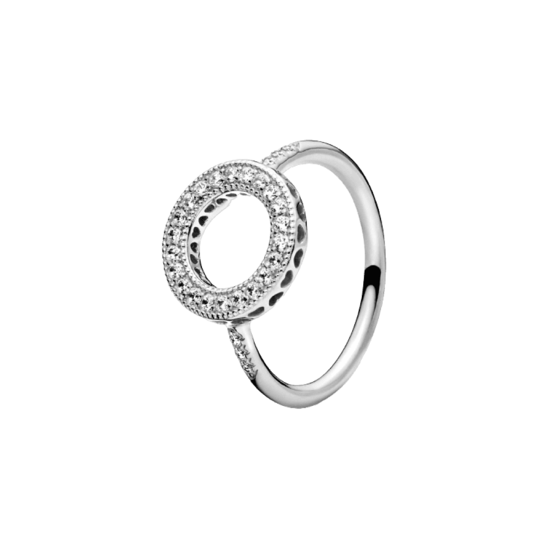 Anillo Clásico Rosca Corazones