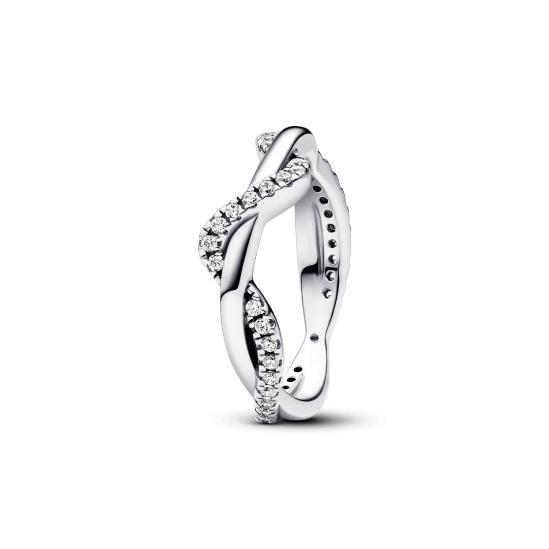 Anillo Ola Entrelazado