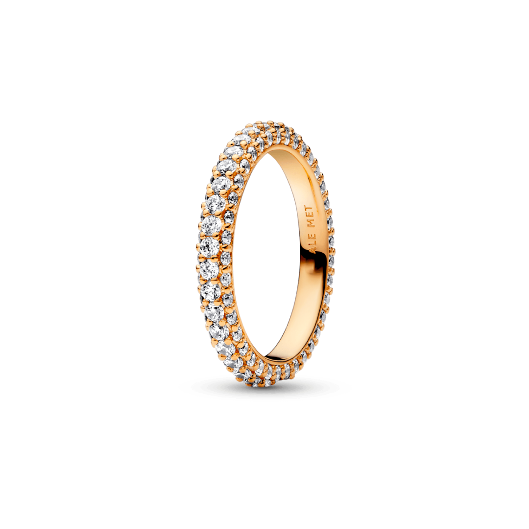 Anillo Churumbela Clásica Dorado