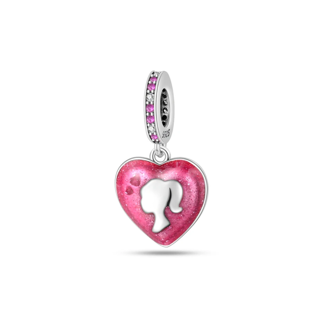Charm Corazon Barbie