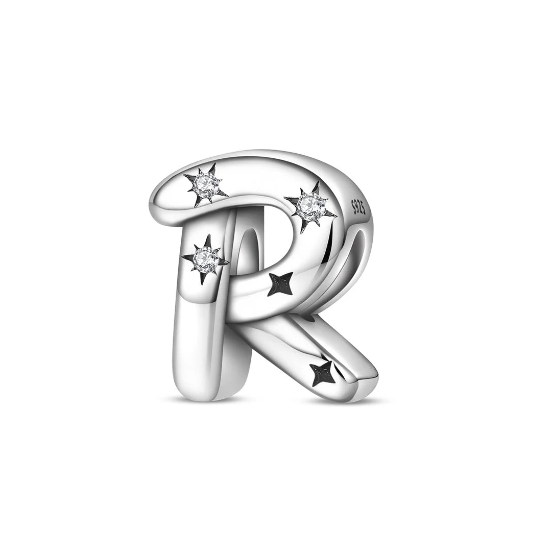 Charm Letra Estrellas