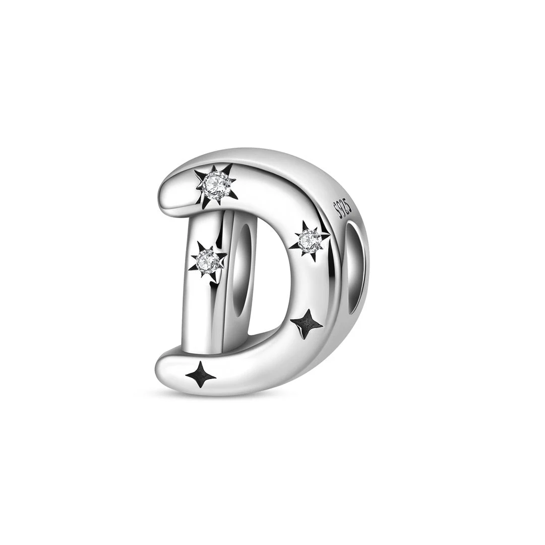 Charm Letra Estrellas