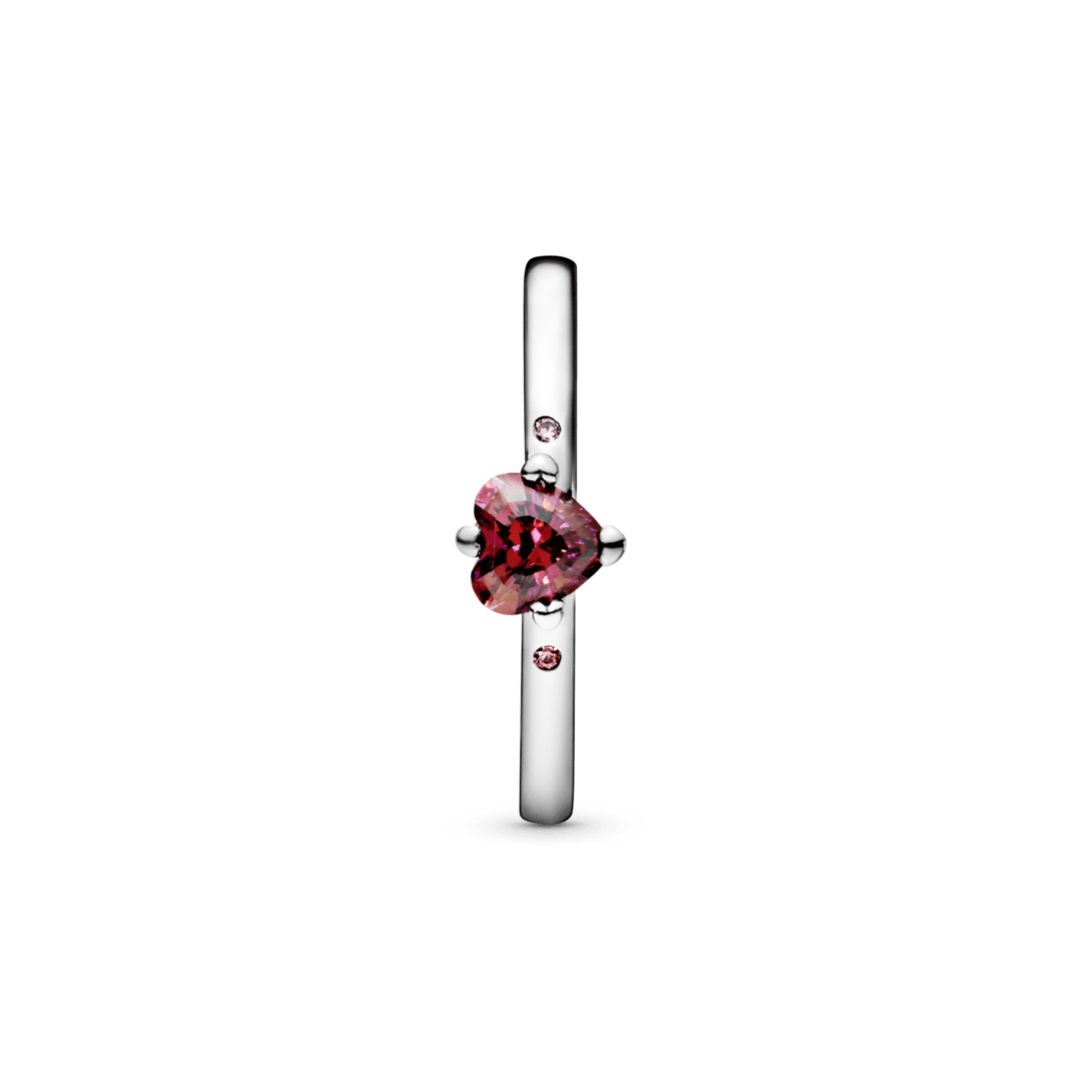 Anillo Corazón Reluciente