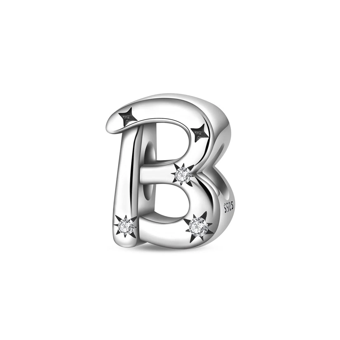 Charm Letra Estrellas