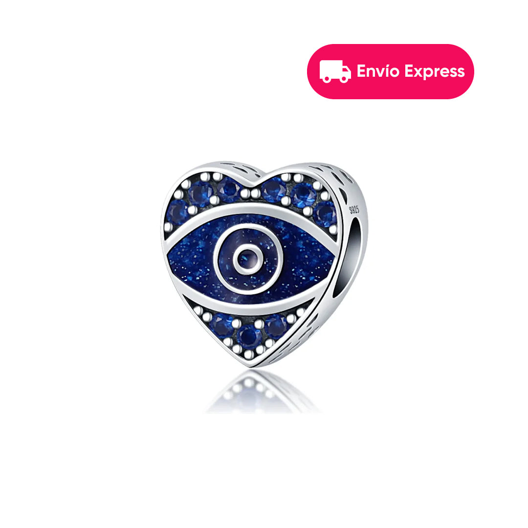 Charm Corazon Ojo Turco Envío Express