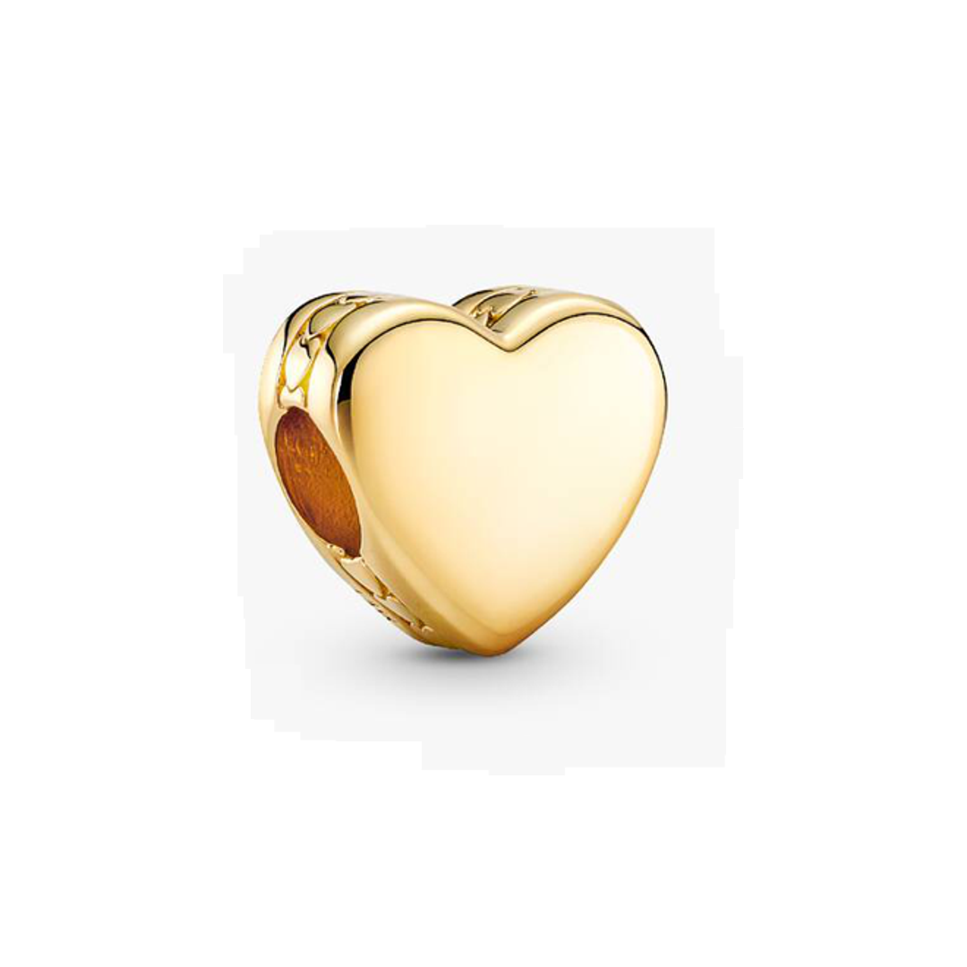 Charm Corazón Dorado Personalizado