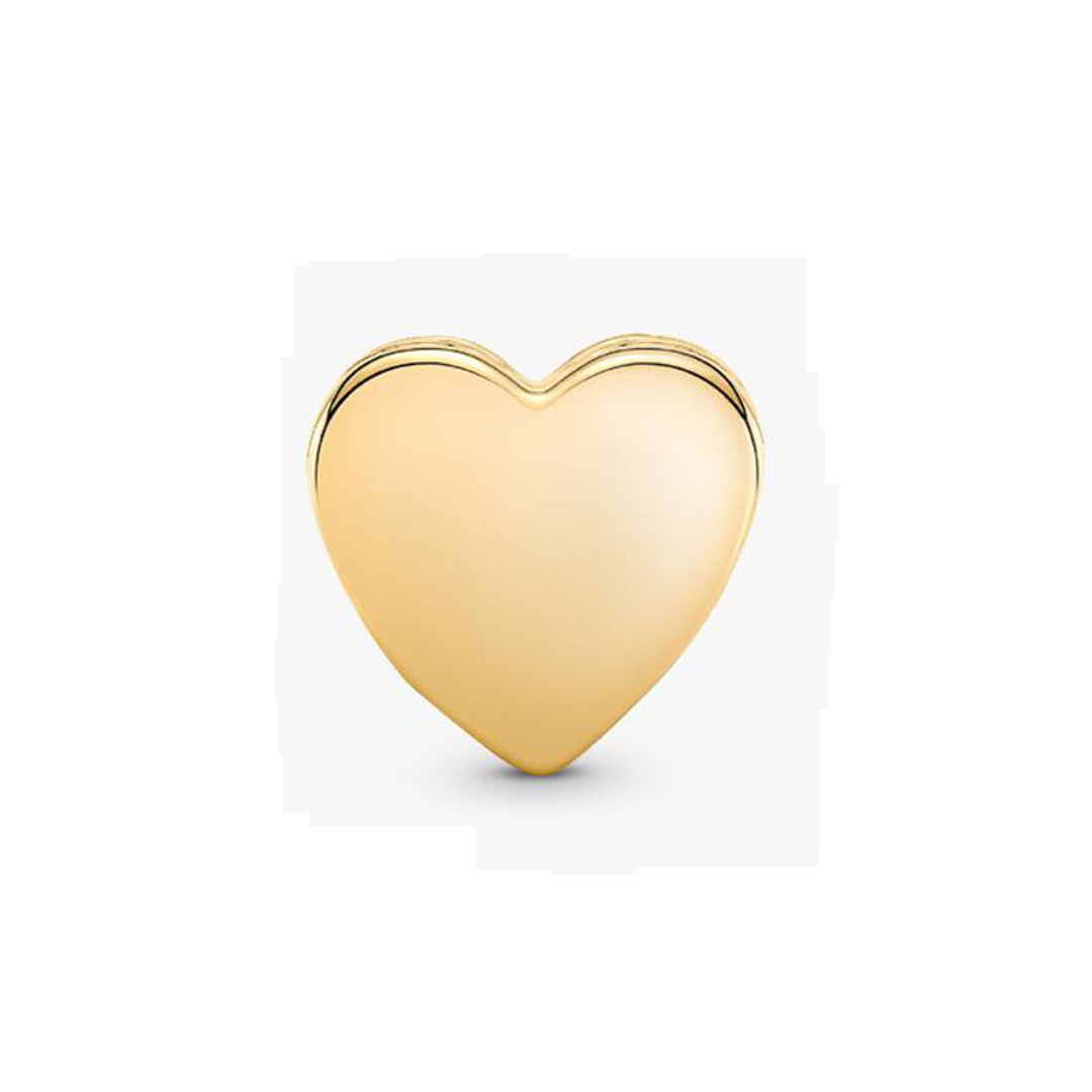 Charm Corazón Dorado Personalizado