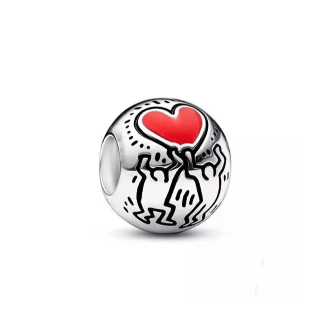 Charm Esfera Siluetas Keith Haring