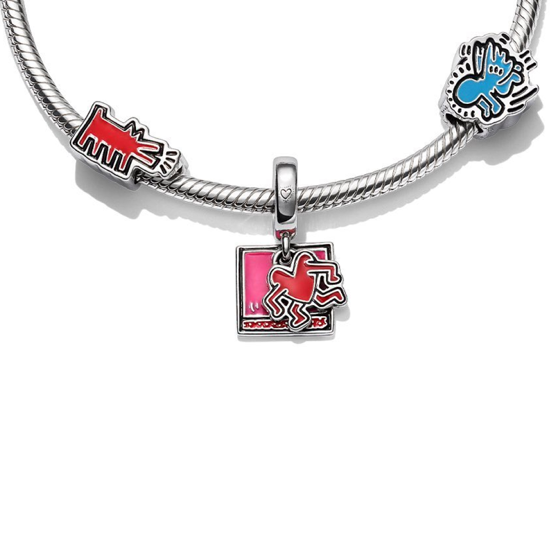 Charm Cuadro Corazón Keith Haring