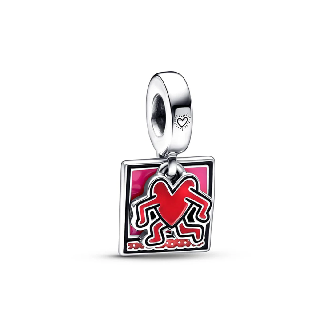 Charm Cuadro Corazón Keith Haring
