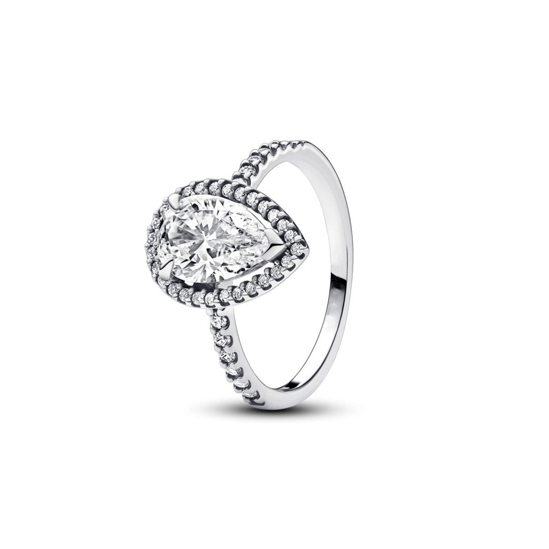 Anillo Gota Zirconia