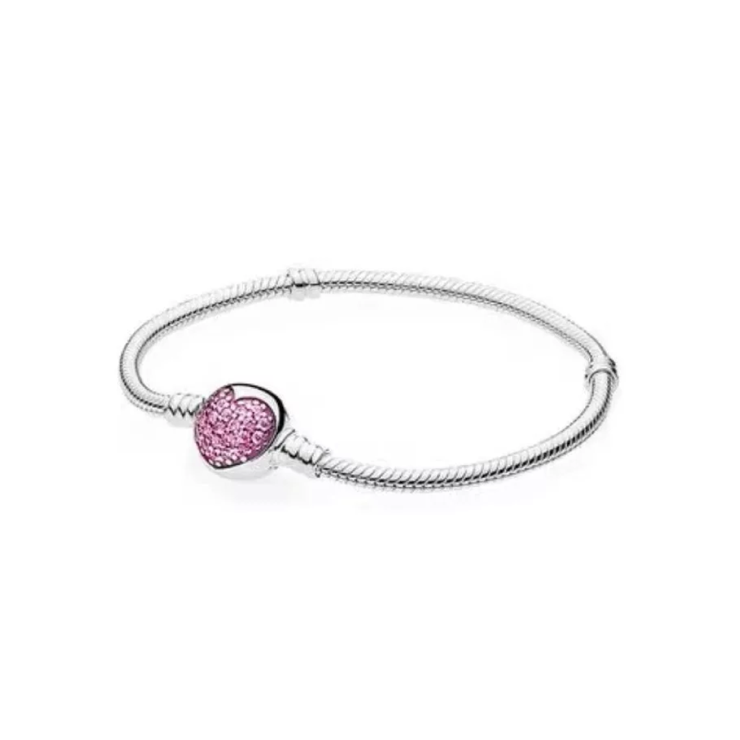 Pulsera Corazón Amor Rosa