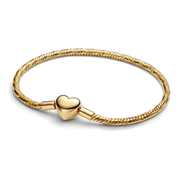 Pulsera Corazón Dorado Clásico