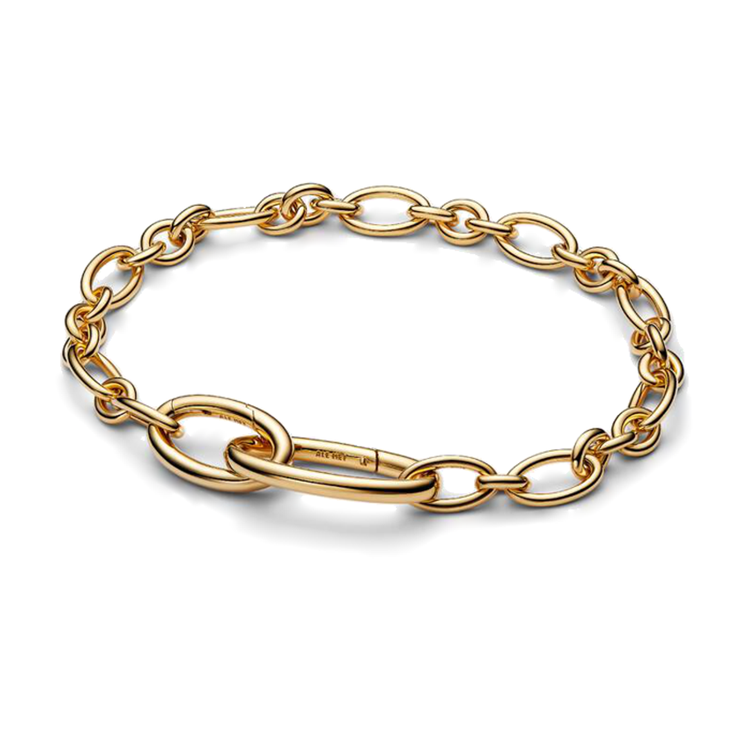 Pulsera Eslabones Dorados