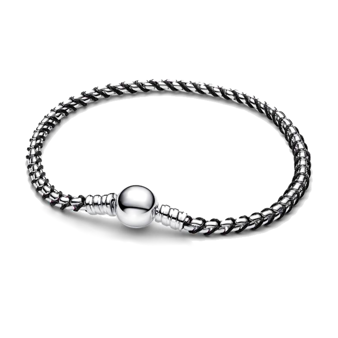 Pulsera Clásica Cordón Negro