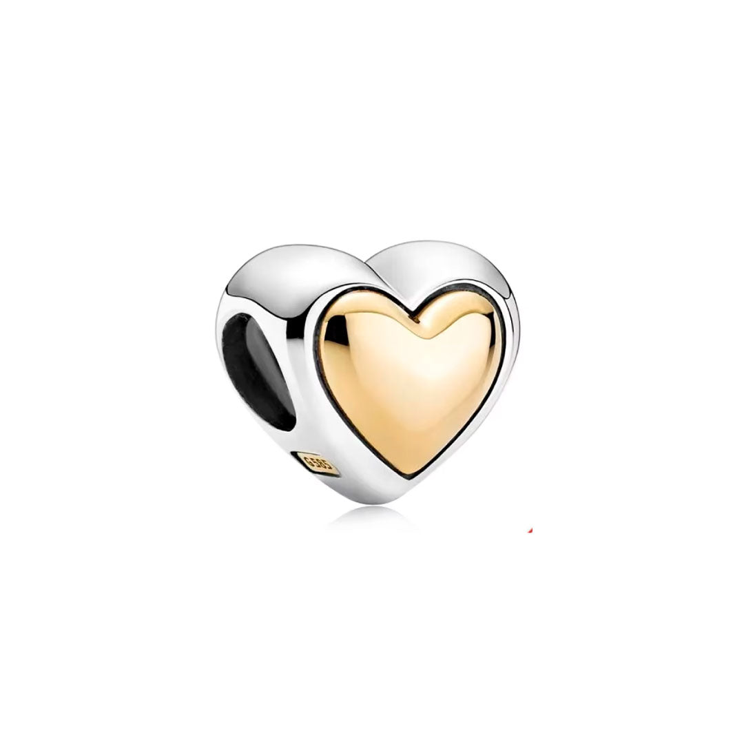 Charm Corazón Dorado