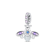 Charm Luciernaga Morada