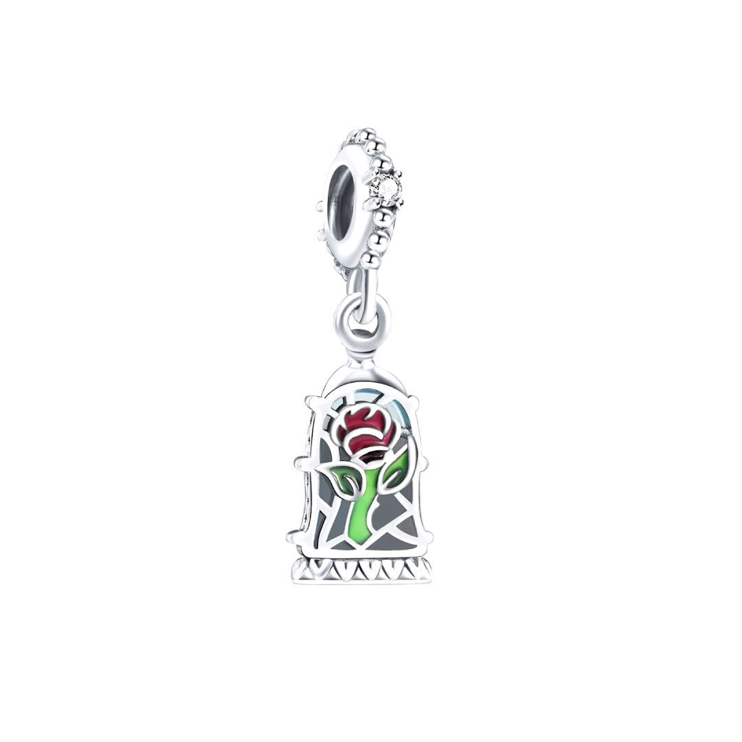 Charm Rosa Bella y la Bestia