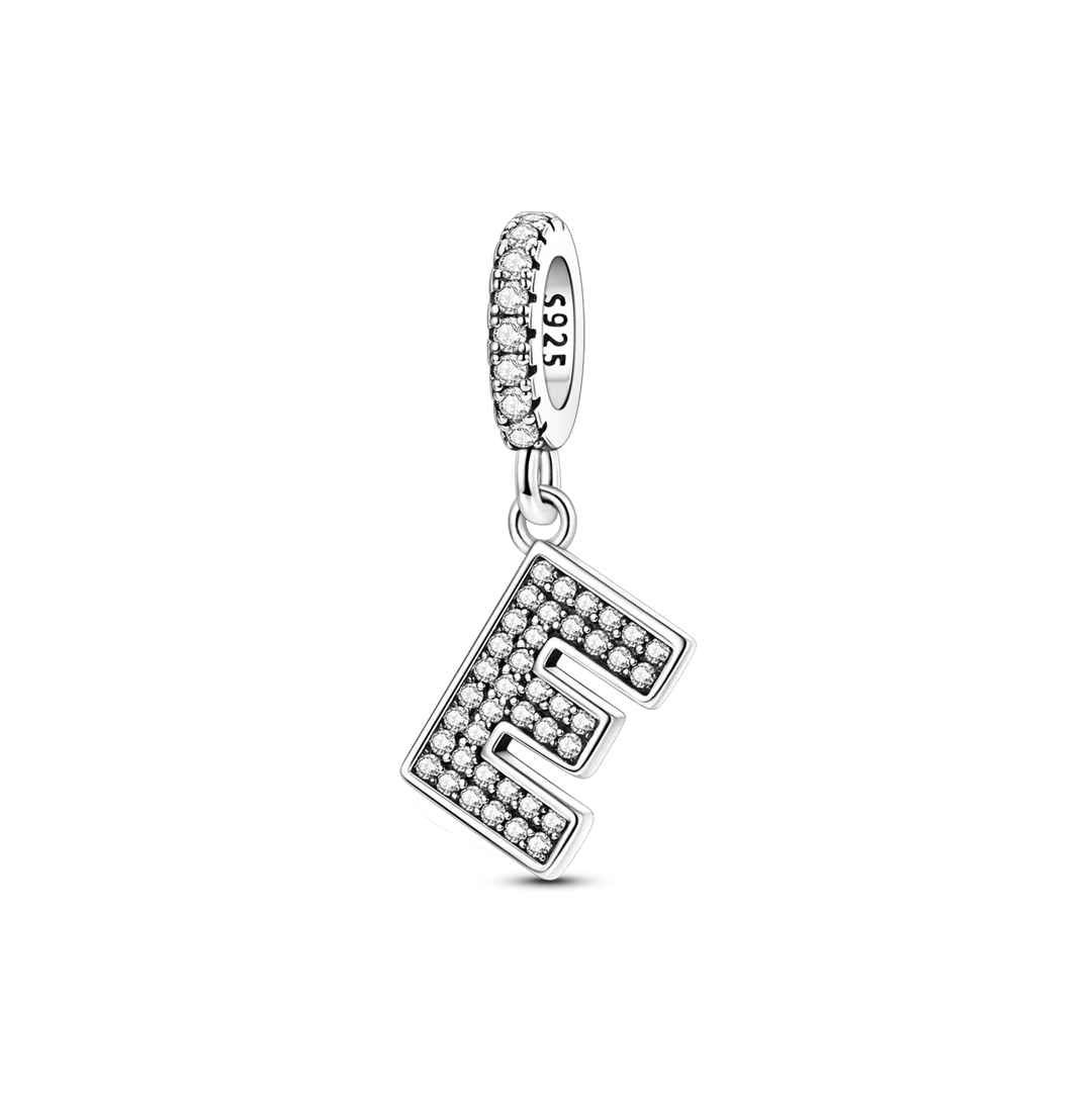 Charm Colgante Letra Zirconia