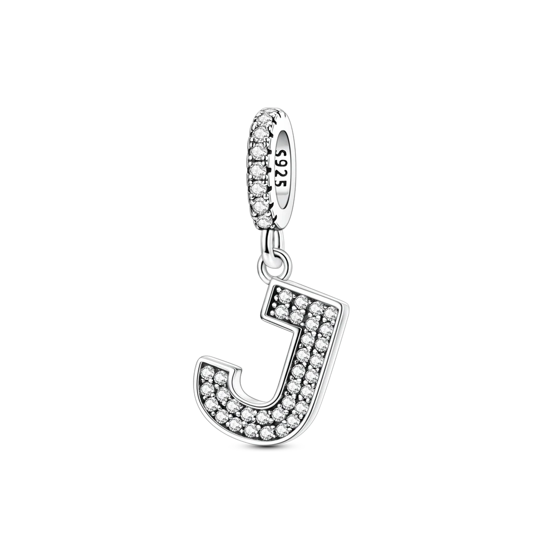 Charm Colgante Letra Zirconia