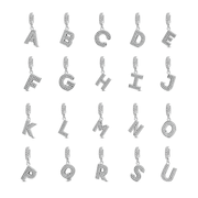 Charm Colgante Letra Zirconia