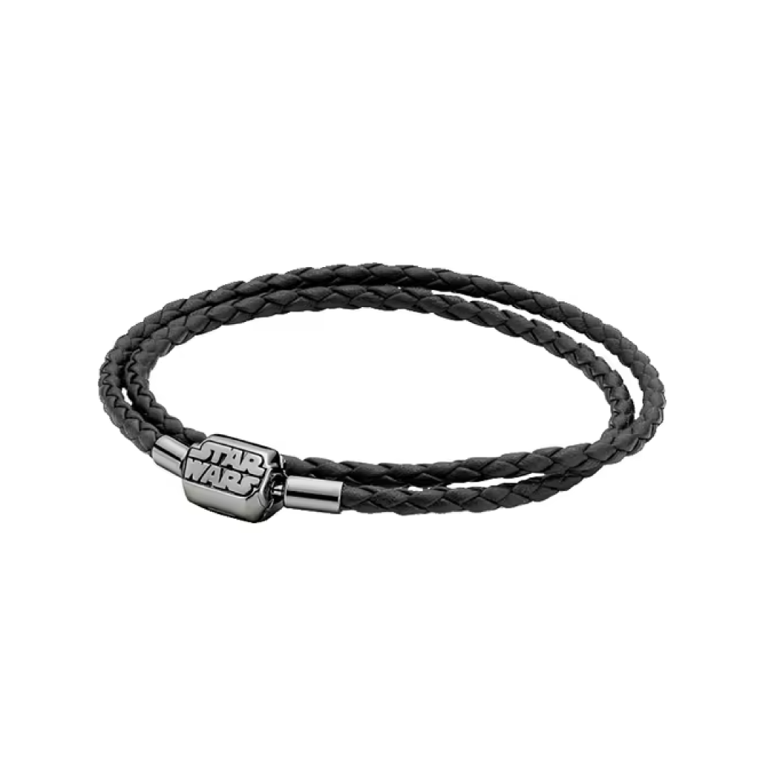 Pulsera Logo Star Wars Negra