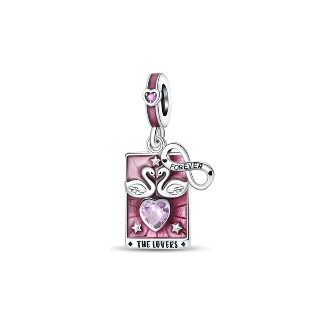 Charm Carta Tarot Lovers