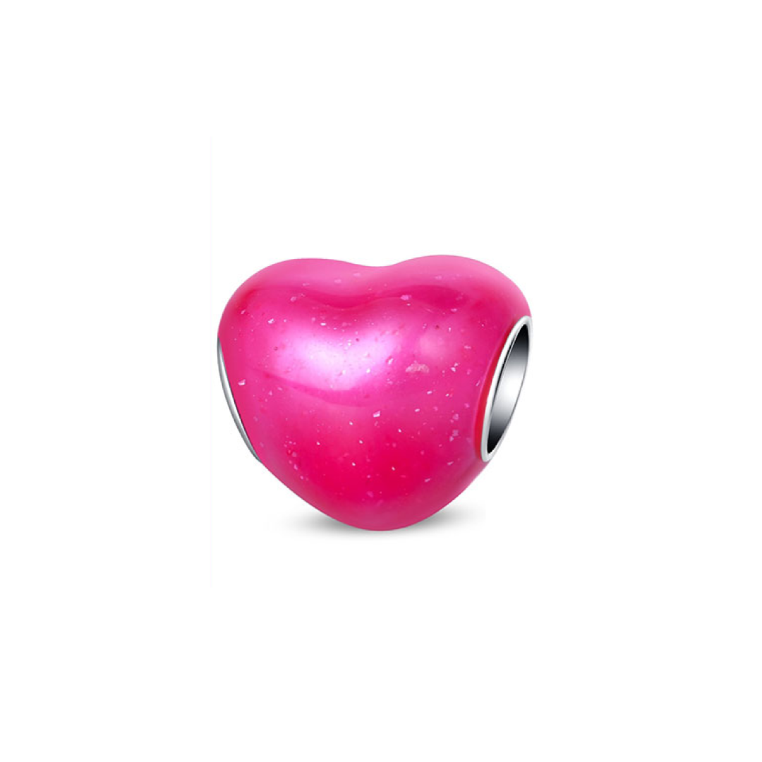 Charm Corazón Rosa