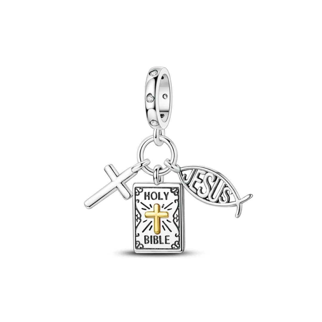 Charm Biblia Cruz