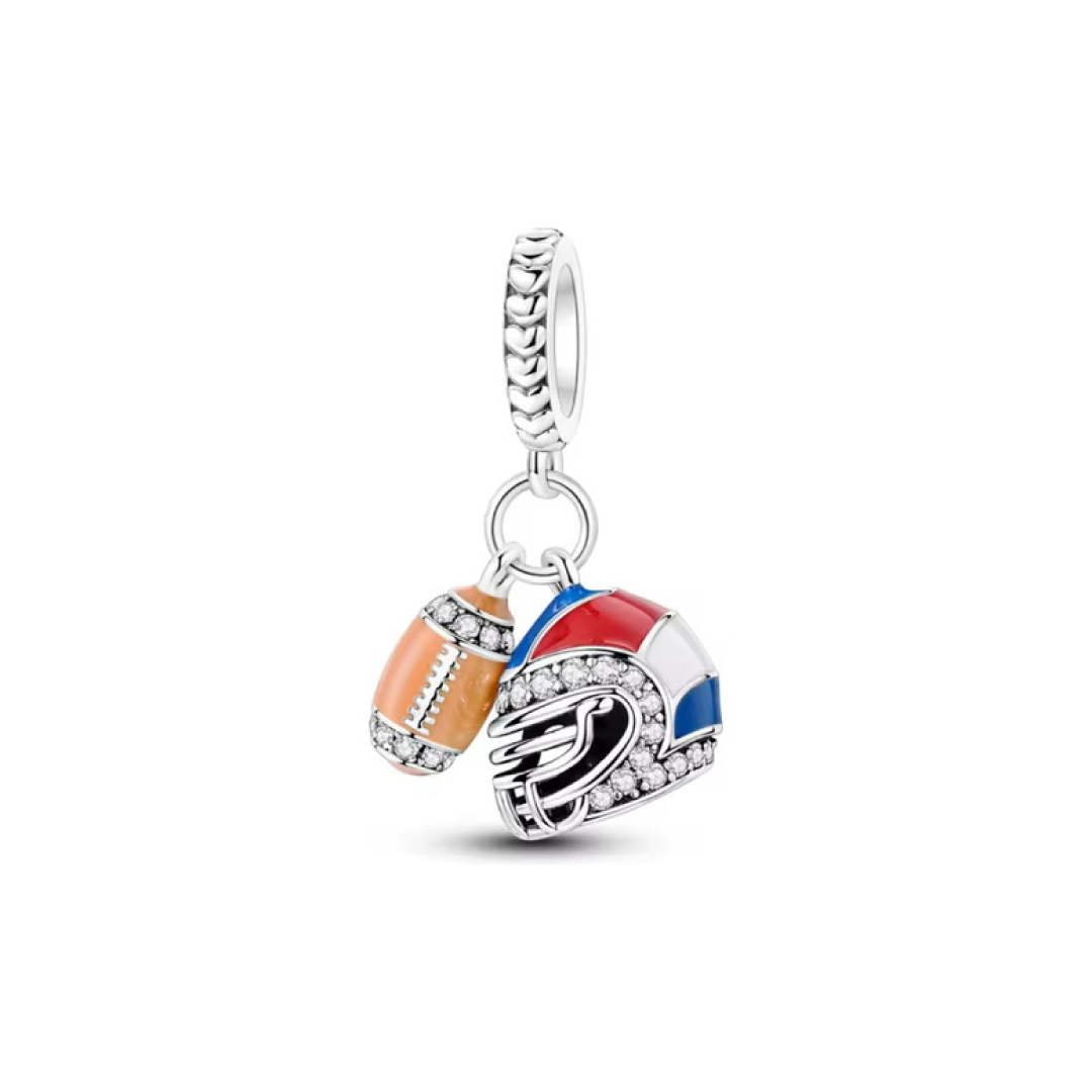 Charm Football Americano Casco