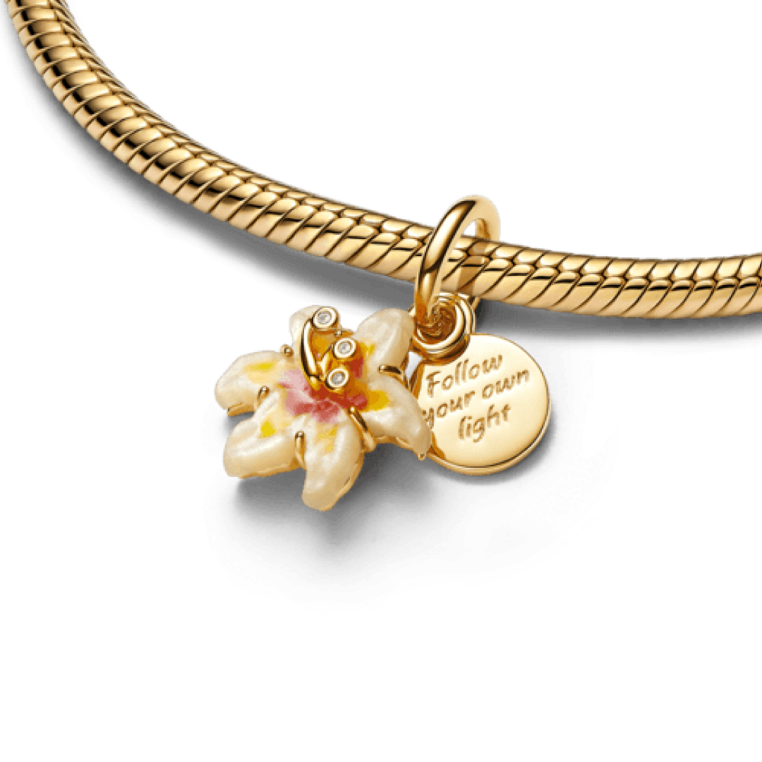 Charm Flor Enredados Fosforescente