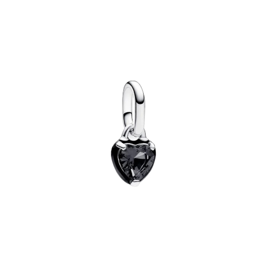 Charm Corazón Negro