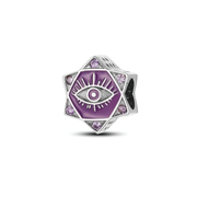 Charm Ojo Turco Estrella Morada