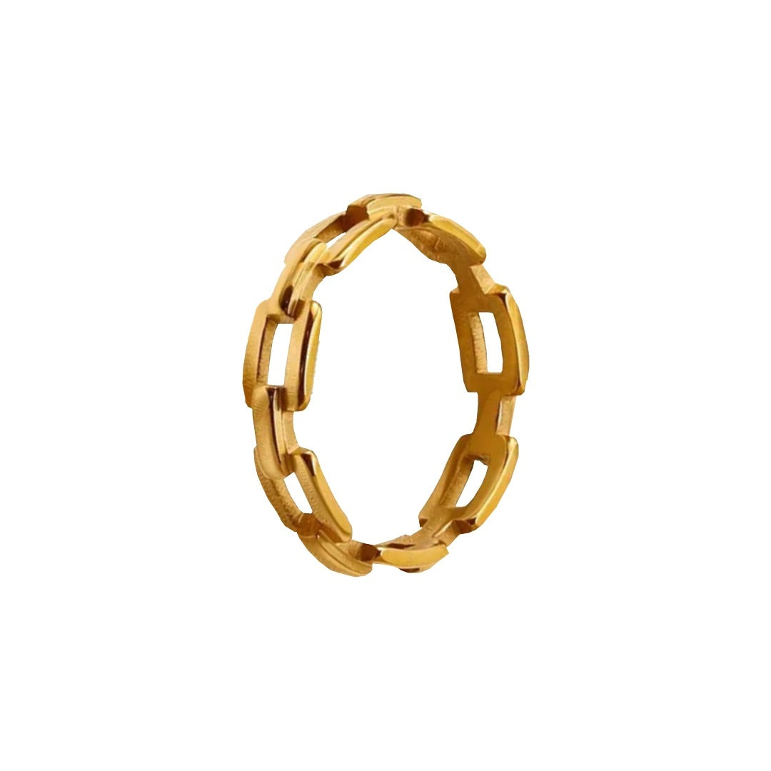 Anillo Cadena Dorado
